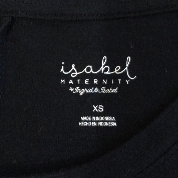 Isabel Maternity Knotted Short Sleeved Tunic Top - Picture 6 of 6